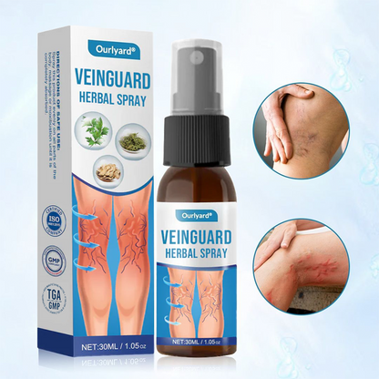 🌱Ourlyard® VeinGuard Herbal Spray – ✅ Clinically proven to eliminate varicose veins in just 7 days!