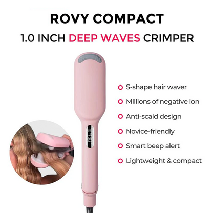 ✨✨Final 6 Hours: 60% OFF Remifa COMPACT Hair Waver Crimper